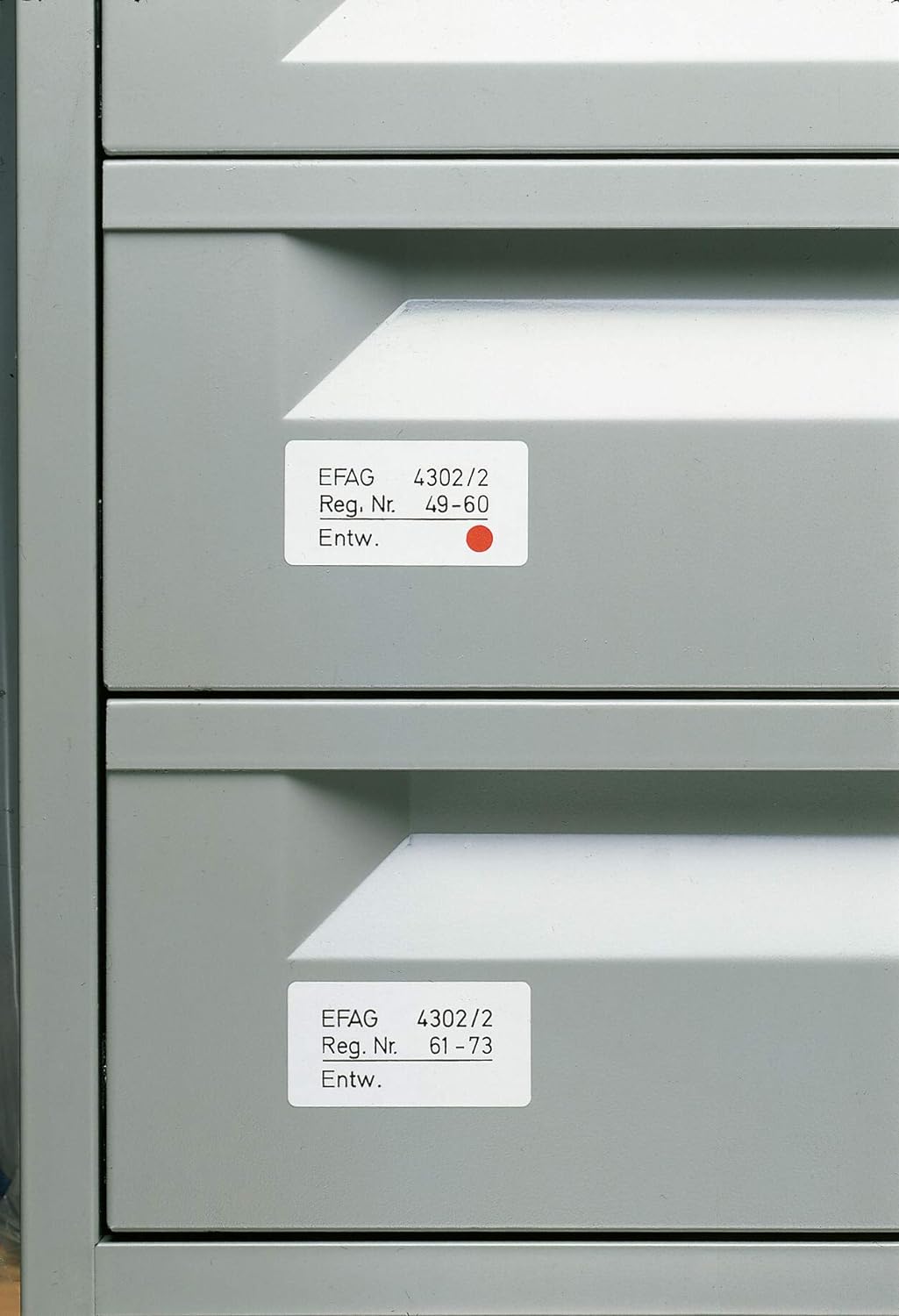 HERMA 2370 Multi-purpose labels 13x50 mm white paper matt hand inscription 672 pcs. White 13 x 50mm Large Pack
