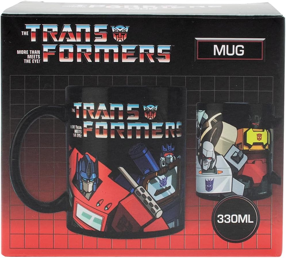 Blue Sky Studios Transformers Mug - Ceramic - Autobot Decepticon Collectible Cup