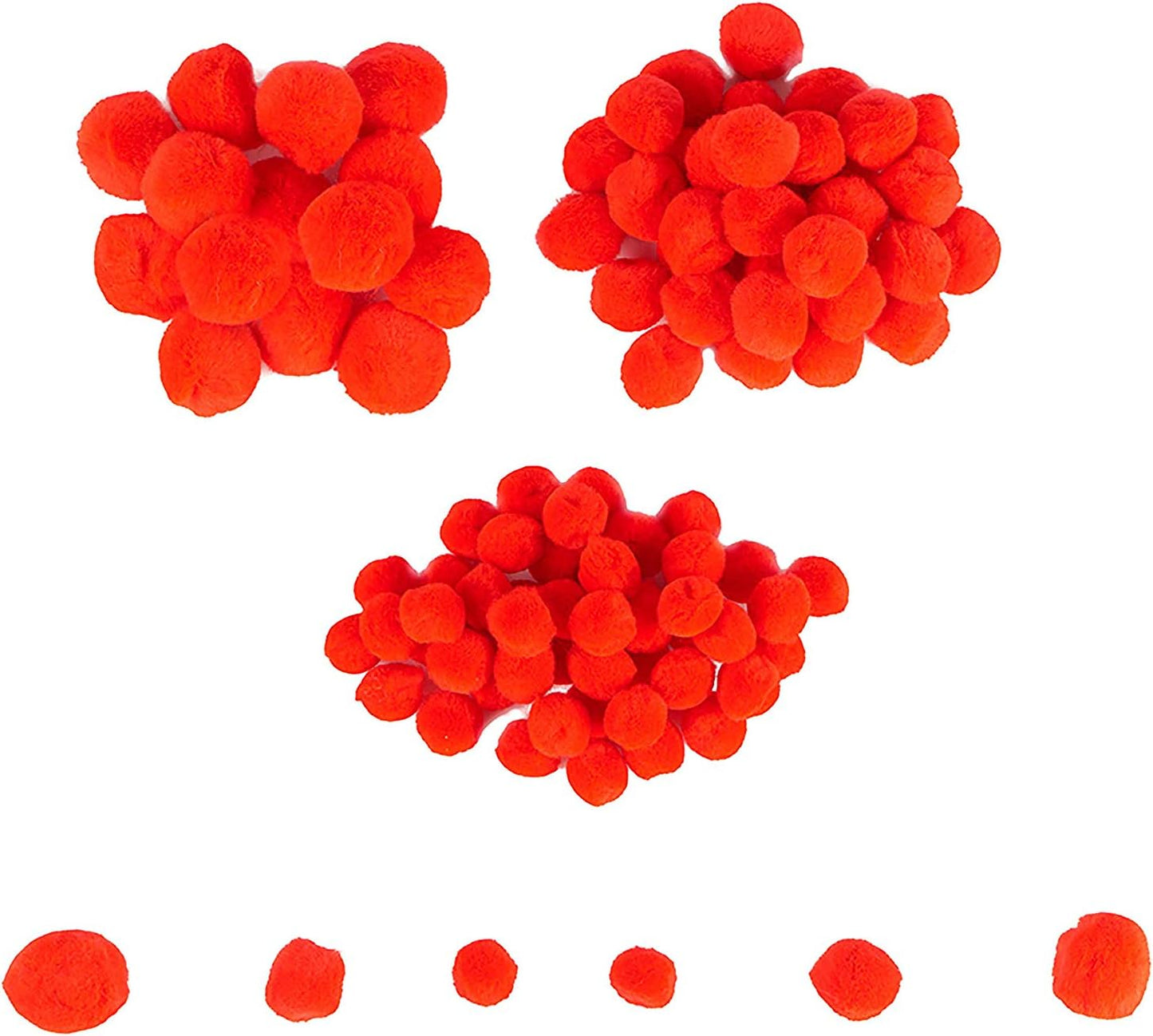 Colorations - Colorations - Pom Poms Rood 100st.