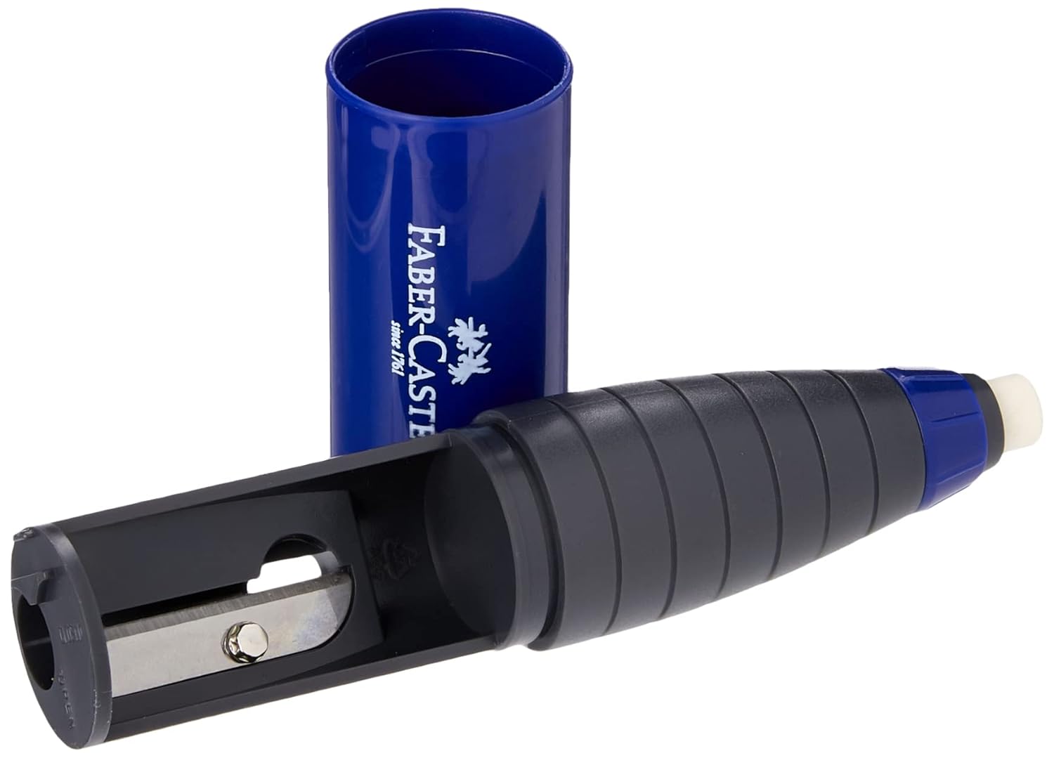 Faber Castell 184401 Eraser Sharpener Combination, Assorted Color