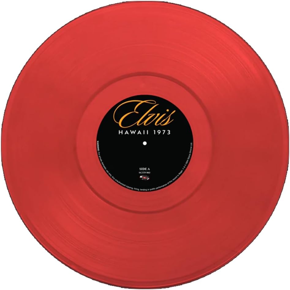 Elvis Presley – Hawaii 1973 (Hand Numbered 10-Inch Double Album on Red Vinyl)