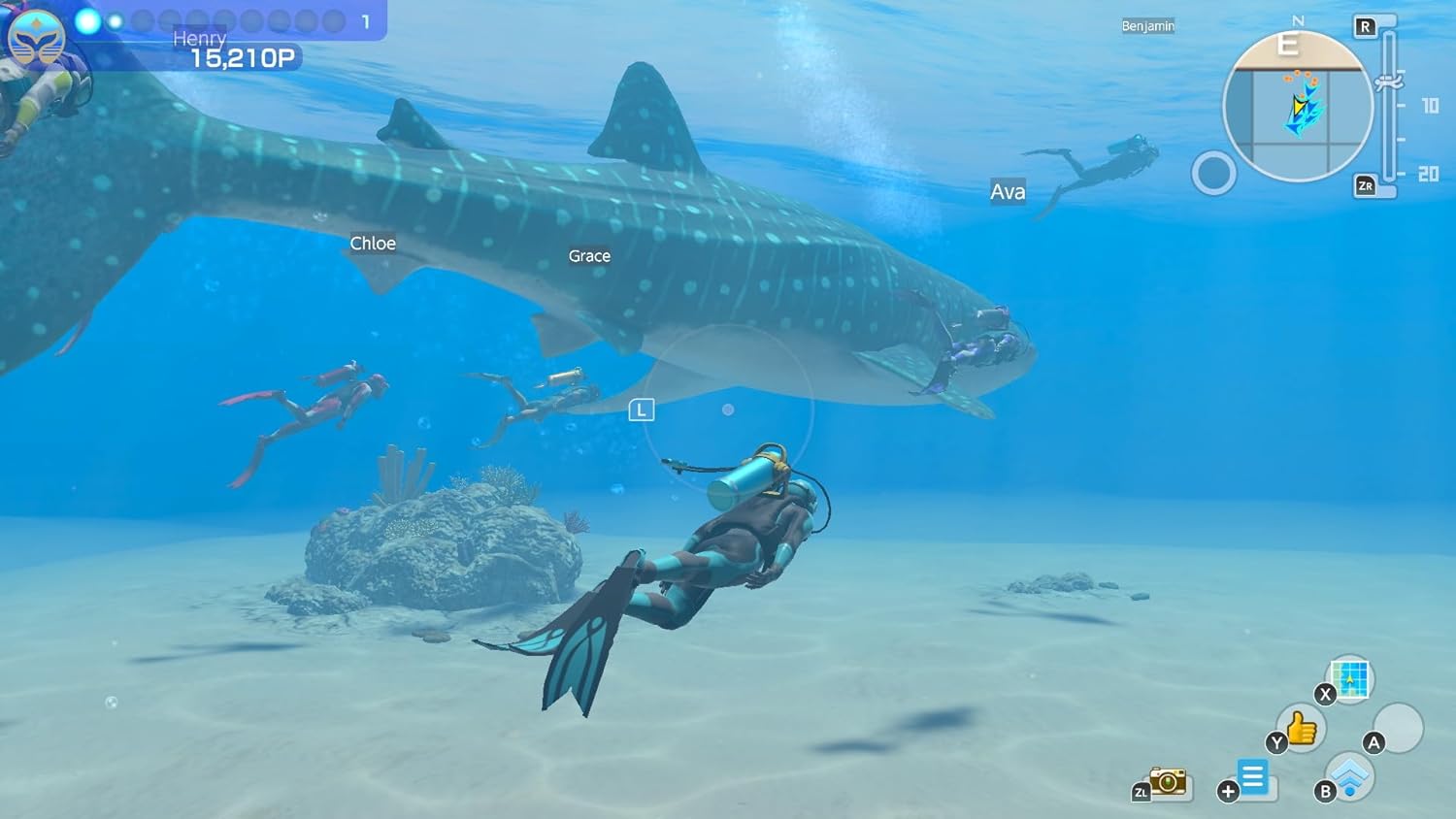 Nintendo Switch - ENDLESS OCEAN LUMINOUS