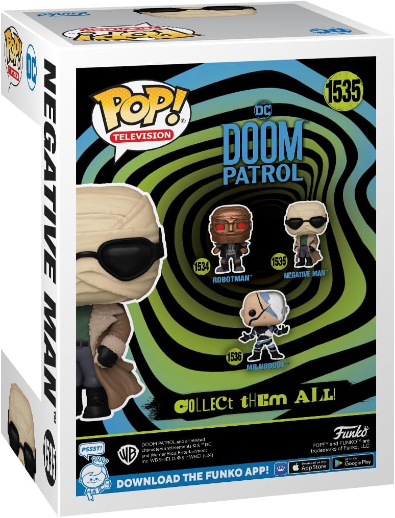 Funko Pop! TV: Doom Patrol - Larry Trainor - Figura de Vinilo Coleccionable - Idea de Regalo- Mercancia Oficial - Juguetes para Niños y Adultos - TV Fans - Muñeco para Coleccionistas y Exposición
