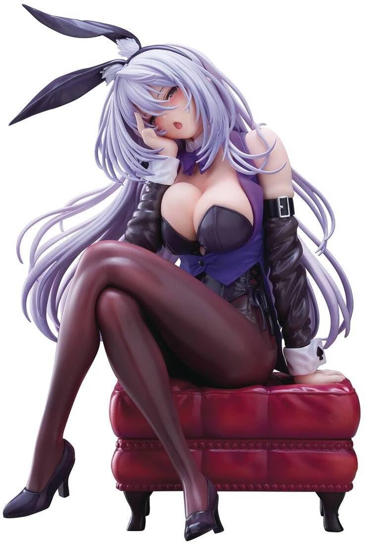 Hanikami Girlfriend Tsuzuri Amakasa Bunny Style Illustrated by Pilomizu 1/7 Complete Figure