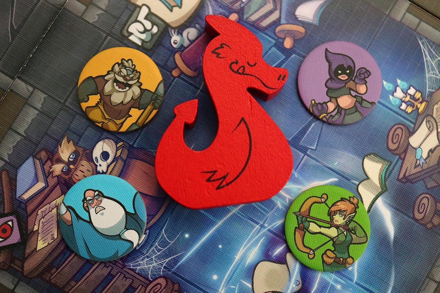 Keep The Heroes Out - Board Game -1 to 4 Players - Recommended Age 13+ - English