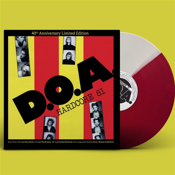 Hardcore '81 + Booklet (White/Red)