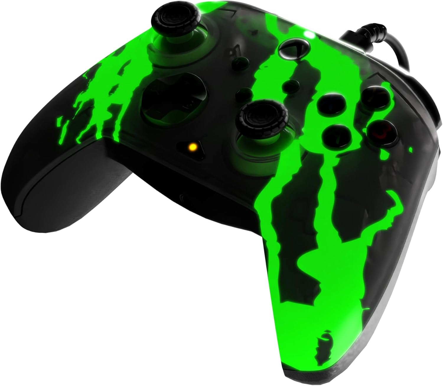 PDP Xbox REMATCH GLOW Wired controller - Jolt Green