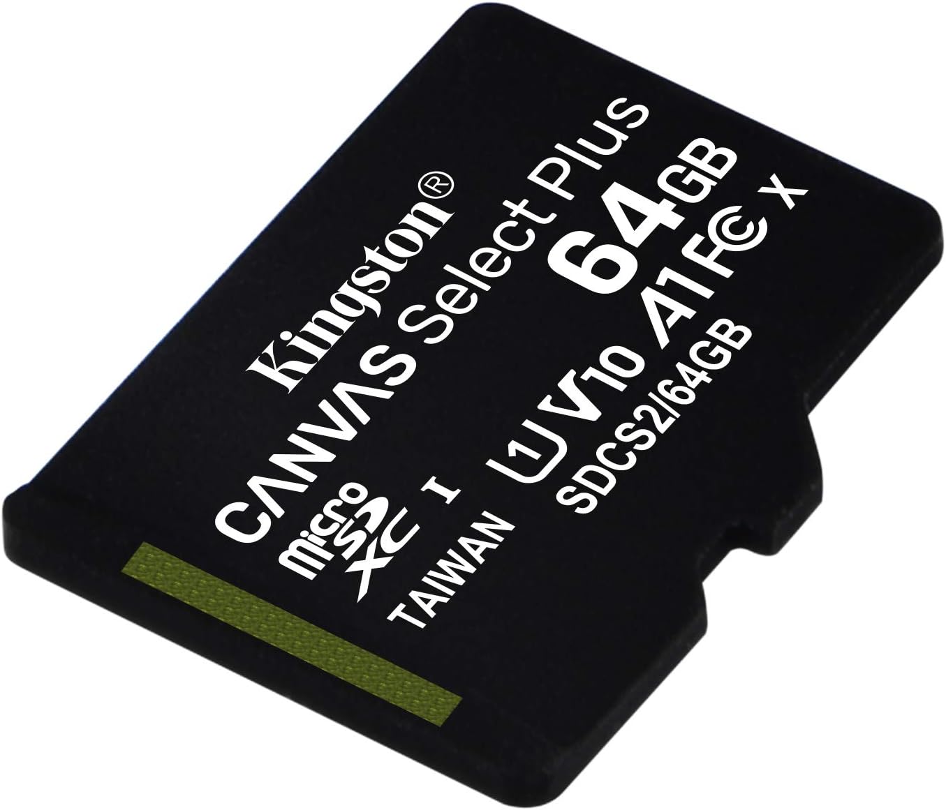 SD MicroSD Card 64GB Kingston SDXC Canvas+ (Class