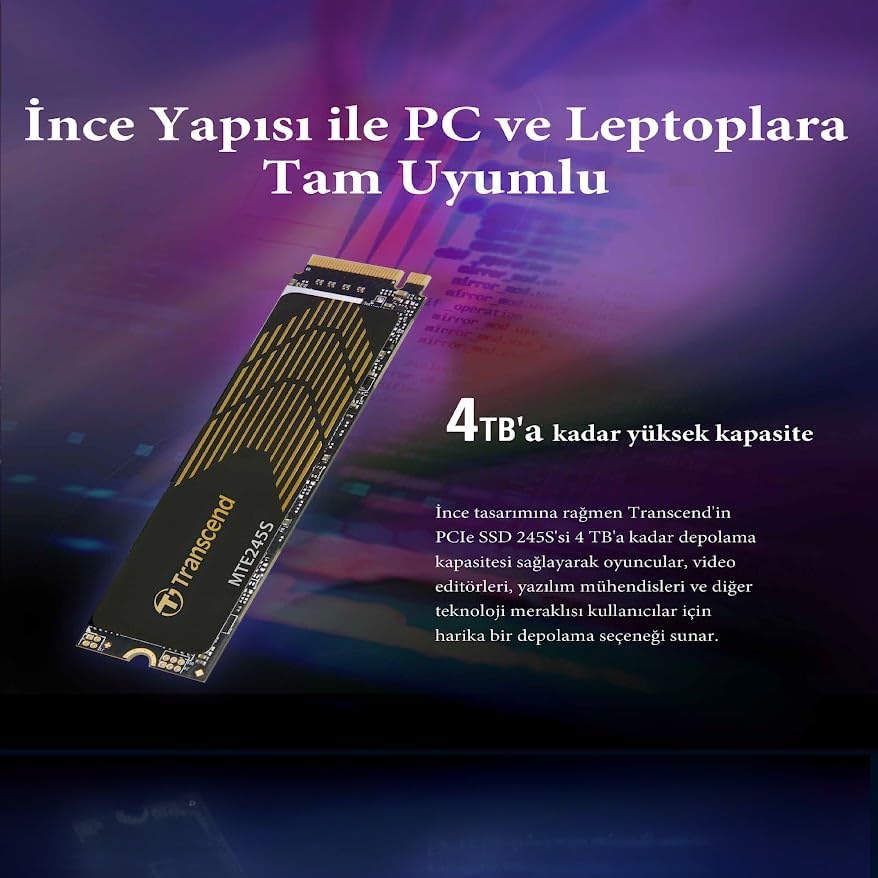Transcend SSD 500GB M.2 MTE245S (M.2 2280) PCIe Gen4 x4 NVMe
