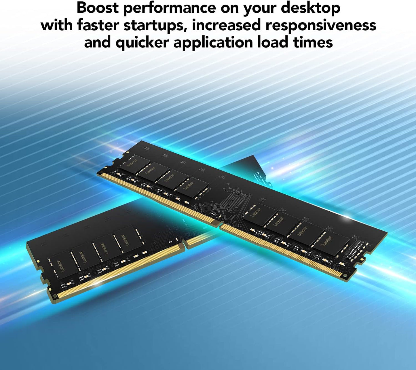 Lexar Memory RAM 8 GB DDR4-3200, LD4AU008G-B3200GSST