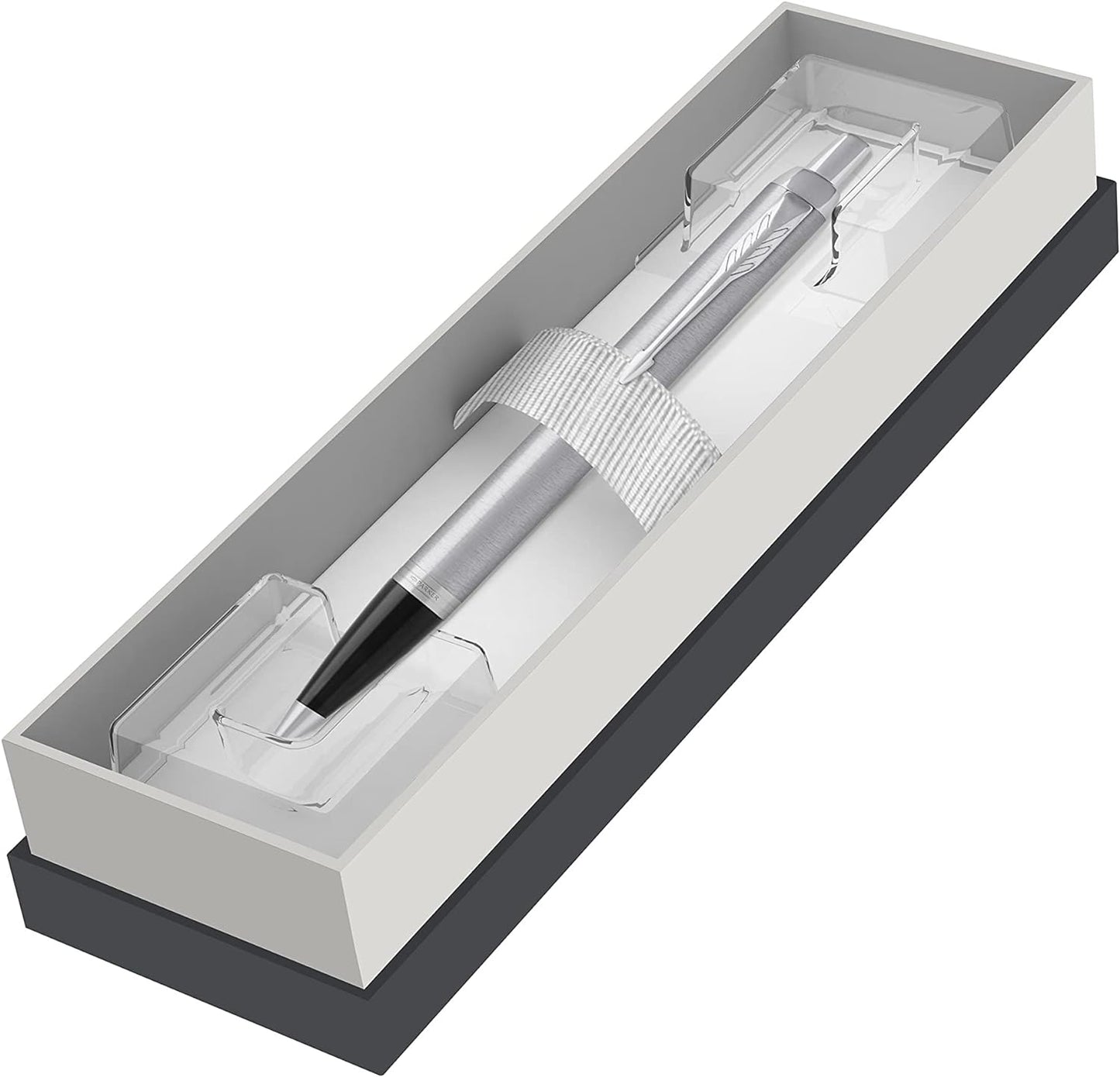 PARKER IM 2150841 Ballpoint Pen Brushed Metal C.C. M Black