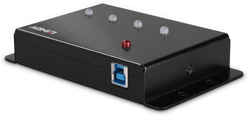 Lindy 4 Port USB 3.0 Metal Hub