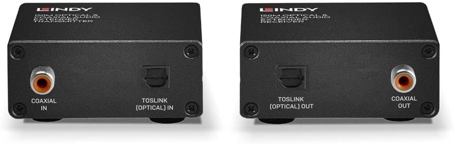 LINDY 150m Toslink & Coaxial Digital Audio Extende