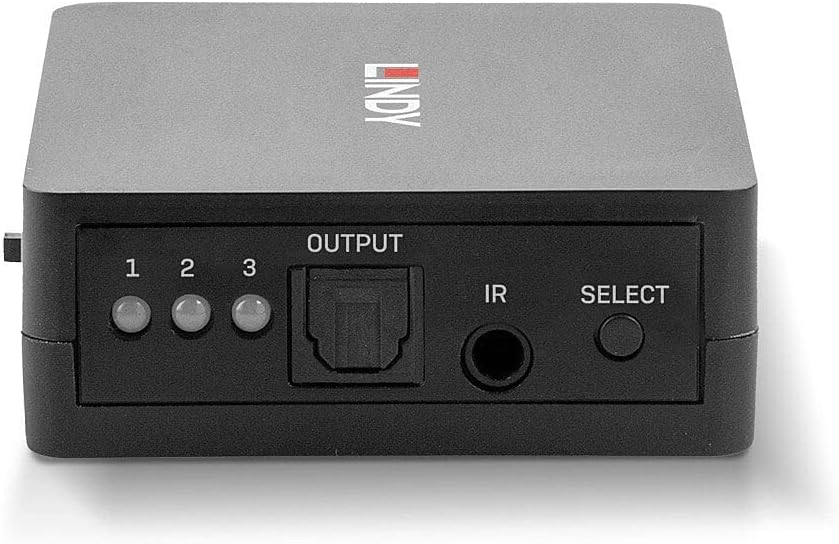 LINDY 3 Port Optical Audio Switch