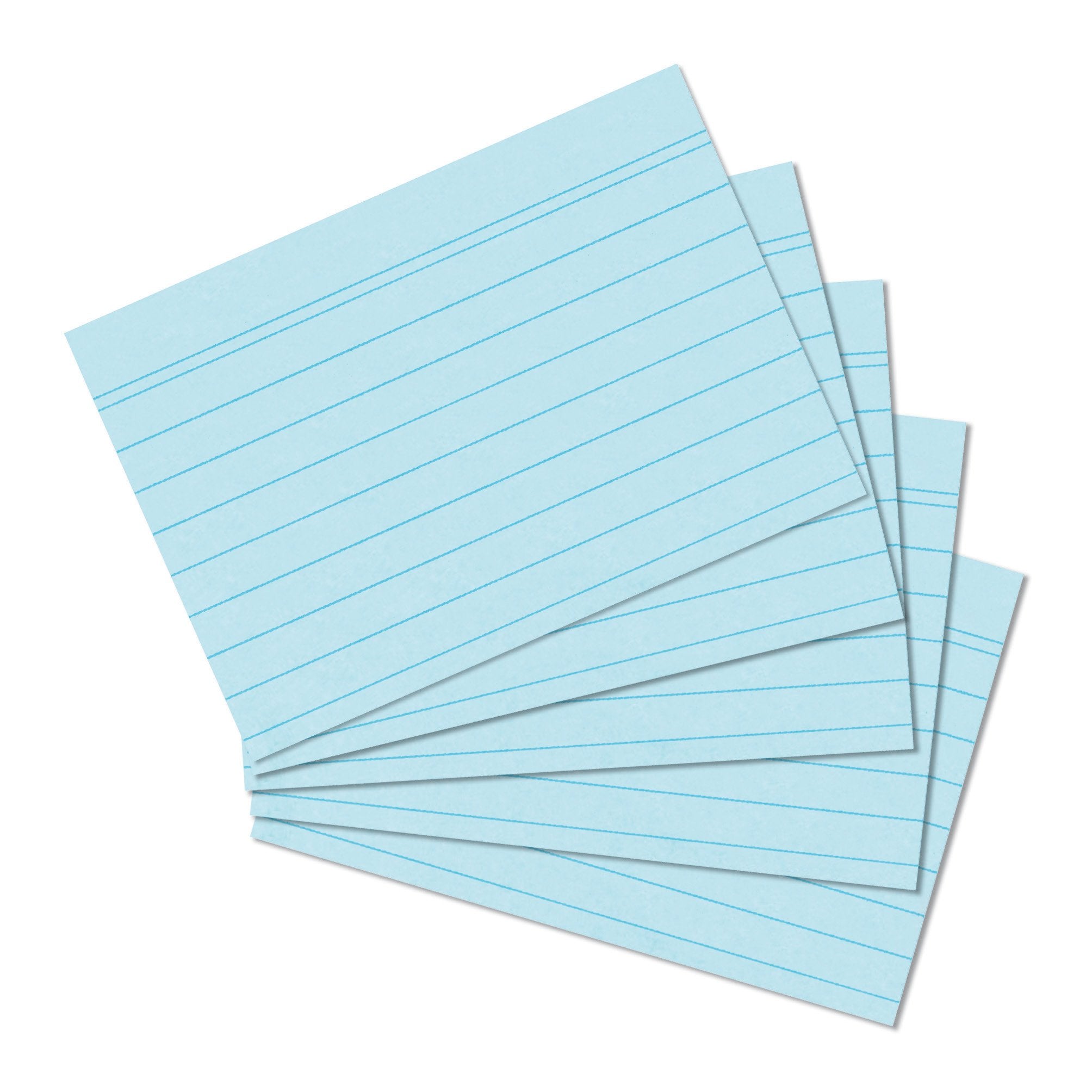 Herlitz Index Cards A6 Blue 100 pieces