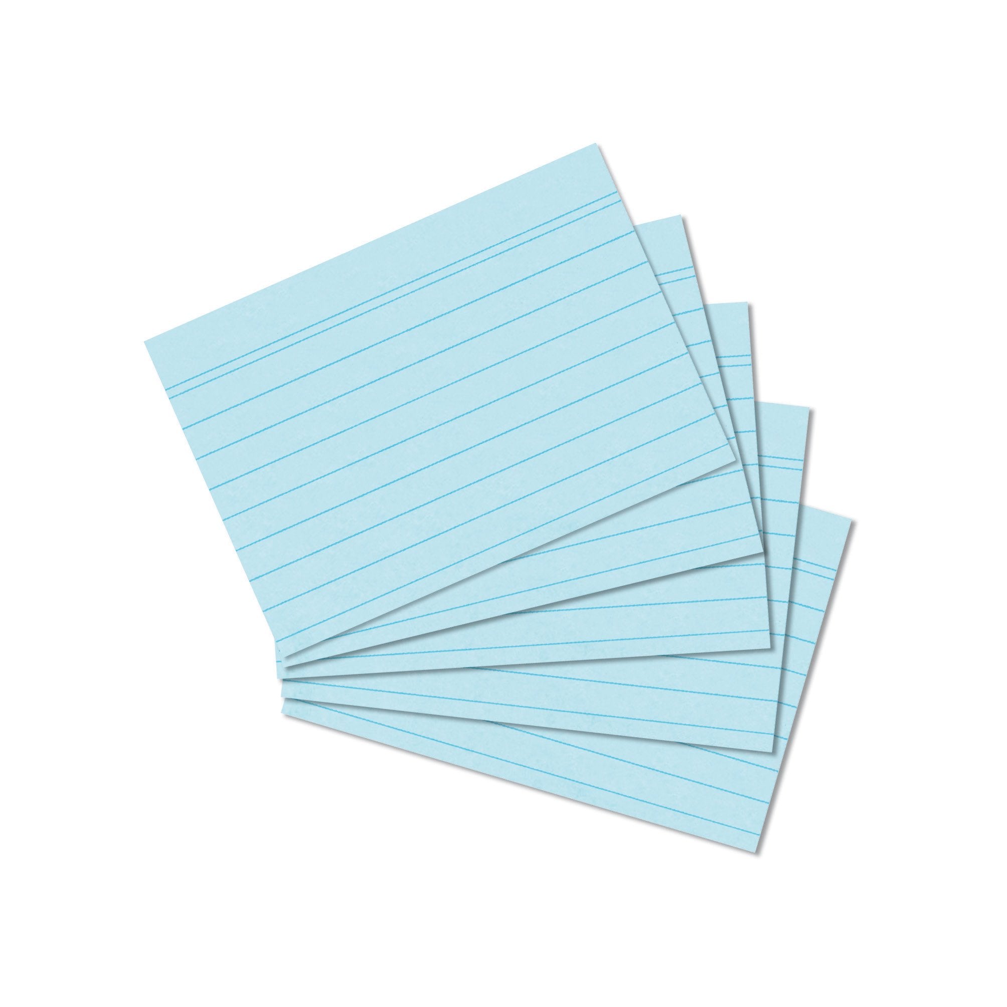 Herlitz Index Cards A7 A7 blue