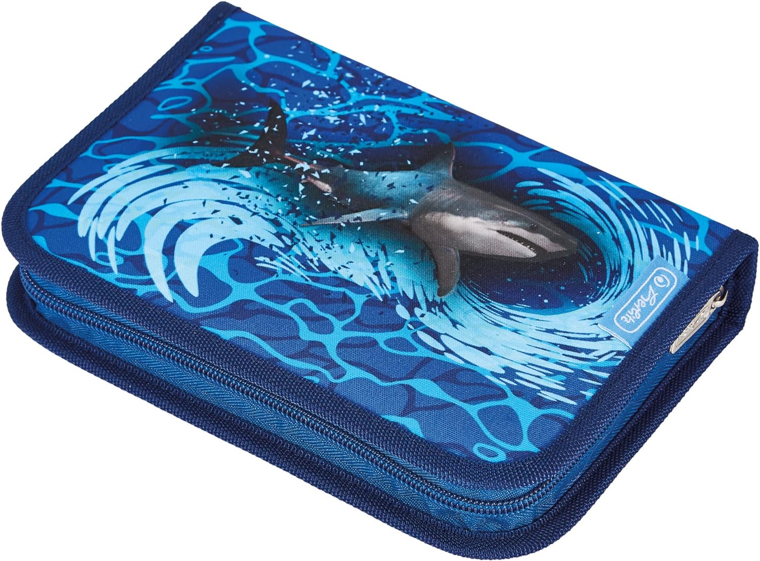 Herlitz Schüleretui 31 tlg. Blue Shark