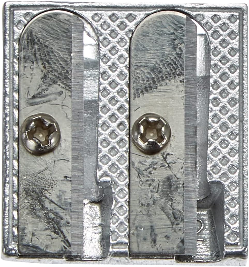 Herlitz Aluminium Double Sharpener Metal single pack