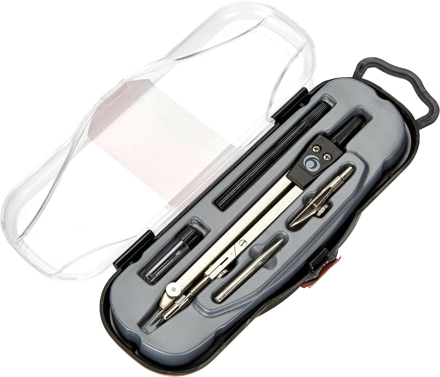 Herlitz Zirkelkasten schwarz 5teilig