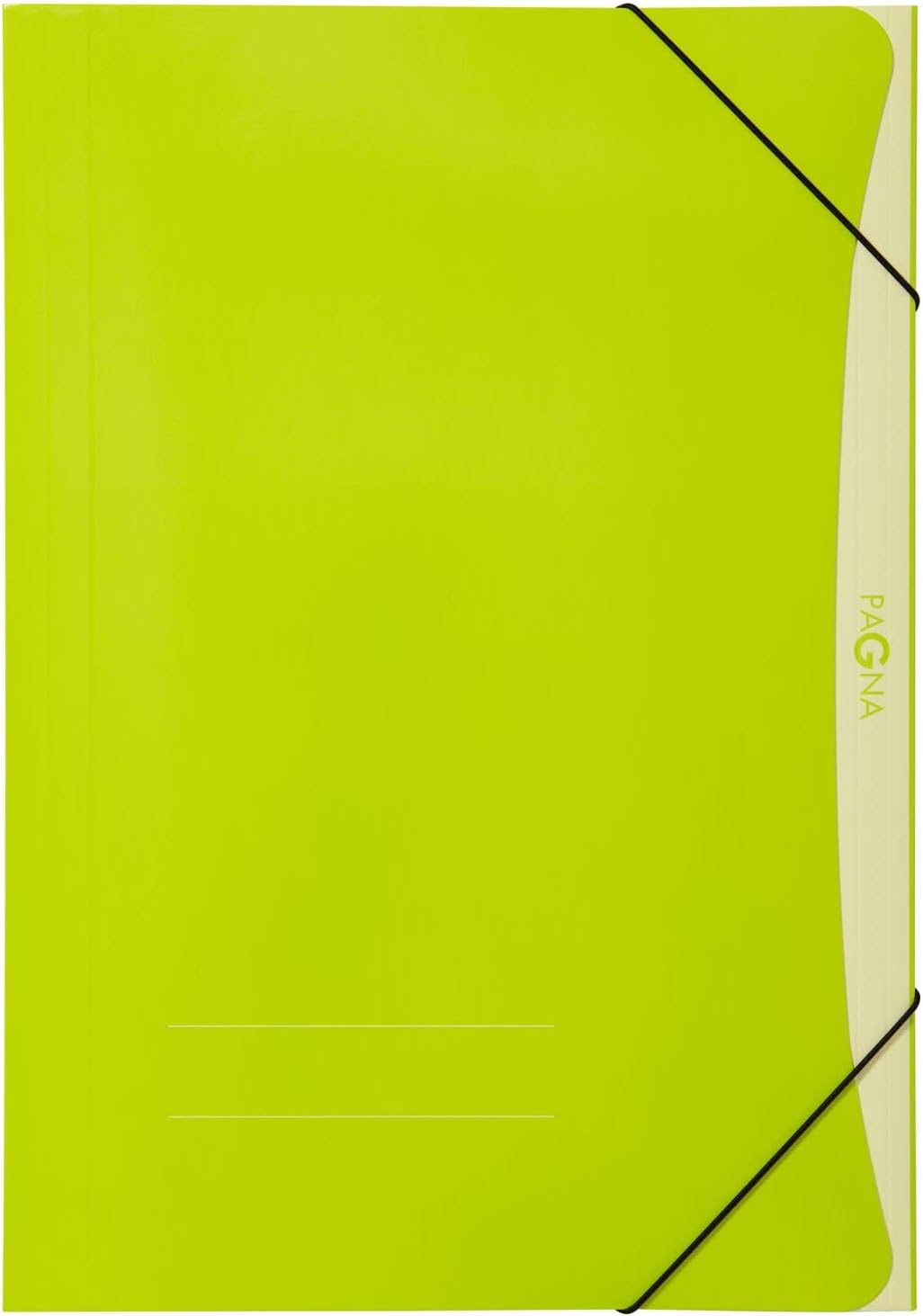 Pagna Elastic Folder A3 PP 3 Flaps Assorted Colours Pack of 10 DIN A3 - 10er Set