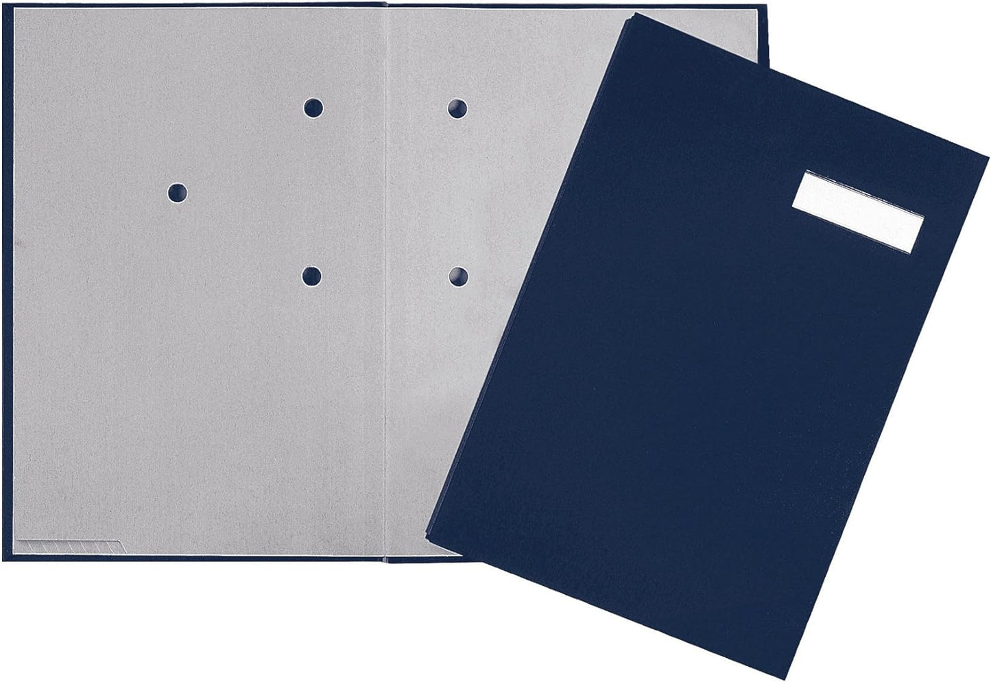 Pagna Signature File 20 Sheet with Linen Binding Flexible Spine blue