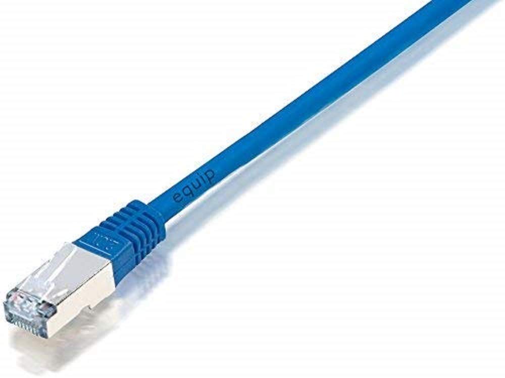 Equip Patchkabel Cat5e F/UTP 2xRJ45 2,00 m Blau Polybeutel