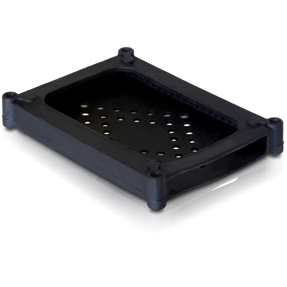 DELOCK HDD Hulle fur 2,5 HDDs Silikon schwarz