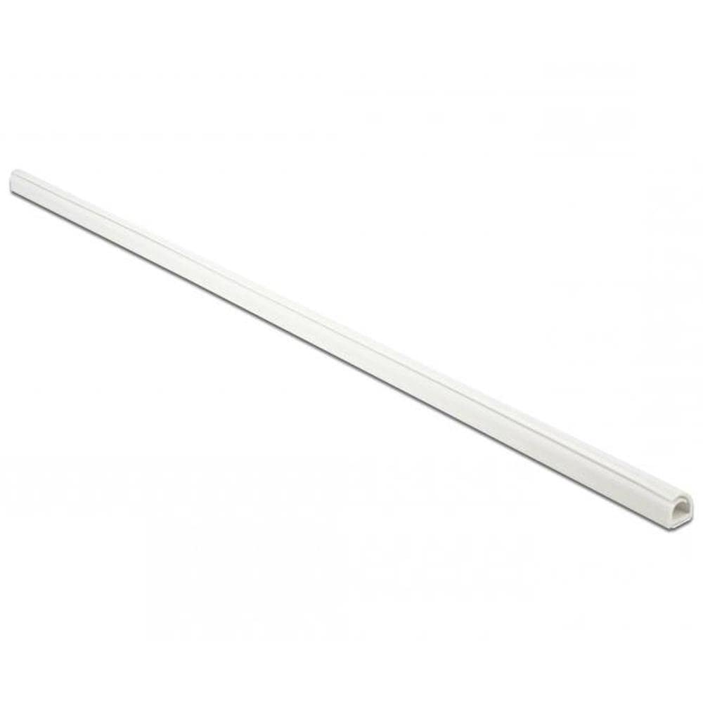Delock Cable Duct Mini Self-Closing 10 x 10 mm Length 1 m White