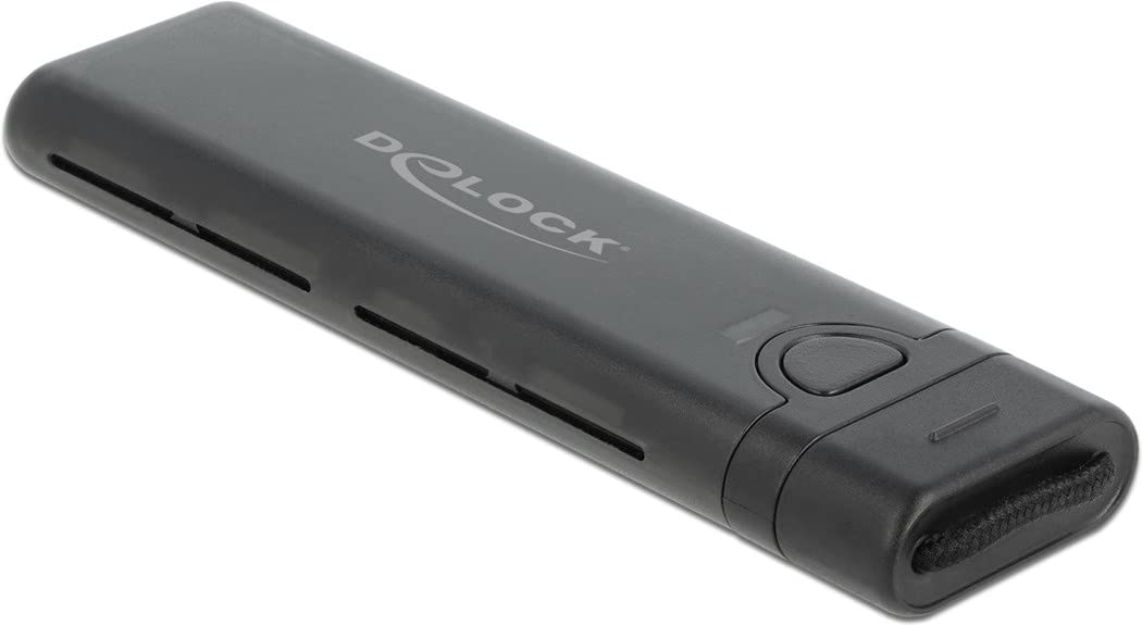 DELOCK Ext Gehause USB Type-C M.2 NVMe PCIe oder S