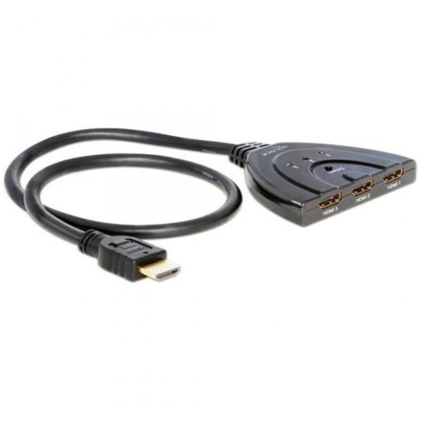 DELOCK HDMI Switch 3 Eingange -> 1 Ausgang bidirec