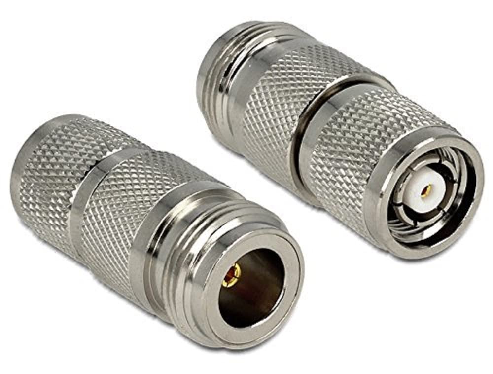 DeLOCK 88855 - cable interface/gender adapters (RP-TNC, Metallic, Brass, Nickel)
