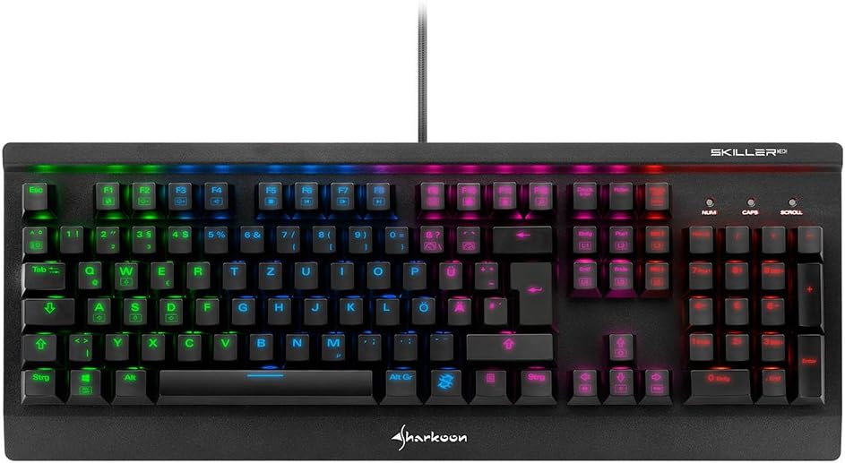 Sharkoon Gaming Tastatur Mech SGK3 blau