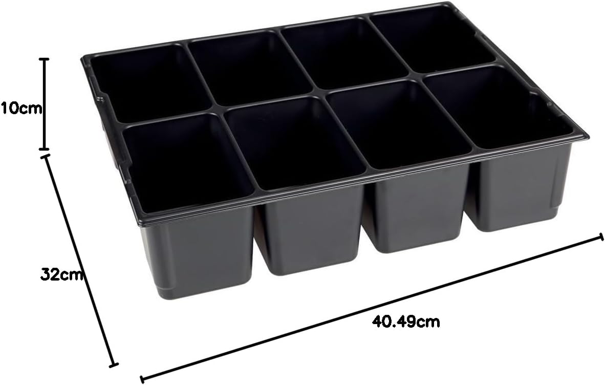Sortimo L-Boxx small parts insert for 136 8 cavities.