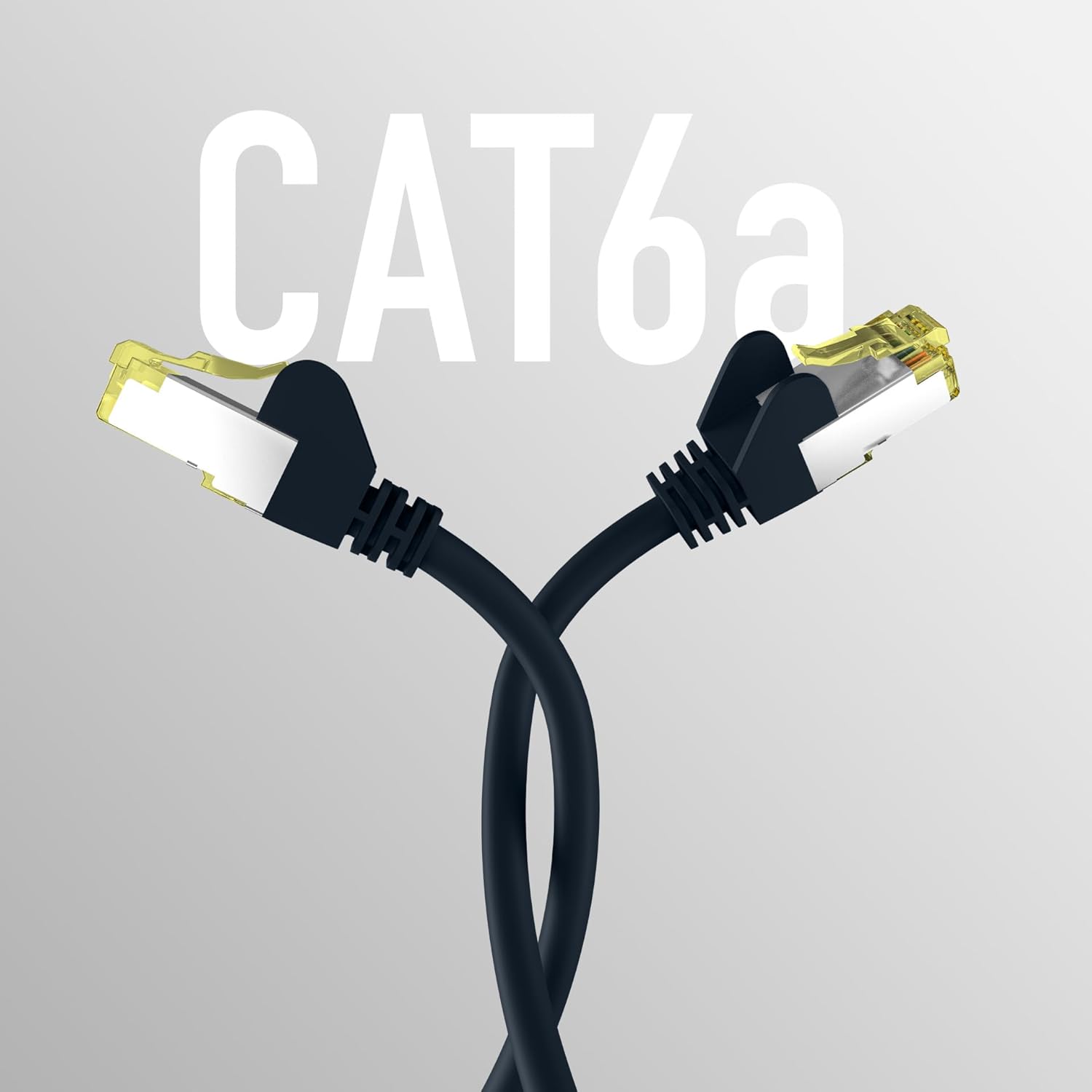 EFB-Elektronik Cat6a Patch Cable S/FTP PIMF Black 10 m