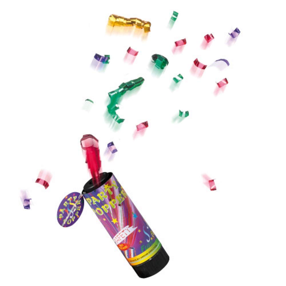 Susy Card 11289147 Party Popper, Pack of 4