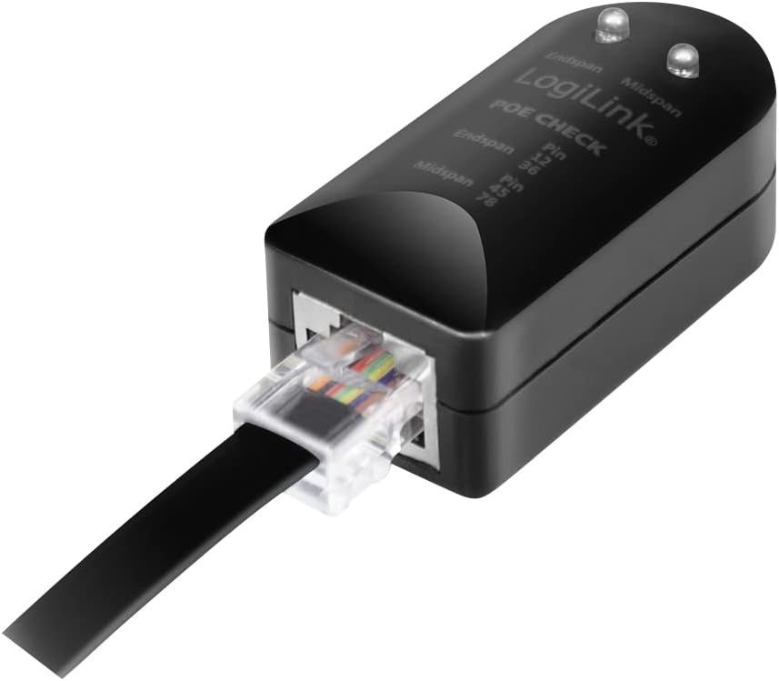 LogiLink WZ0028 - PoE Finder, Power Over Ethernet Statusanzeiger, 1200 x 900 mm