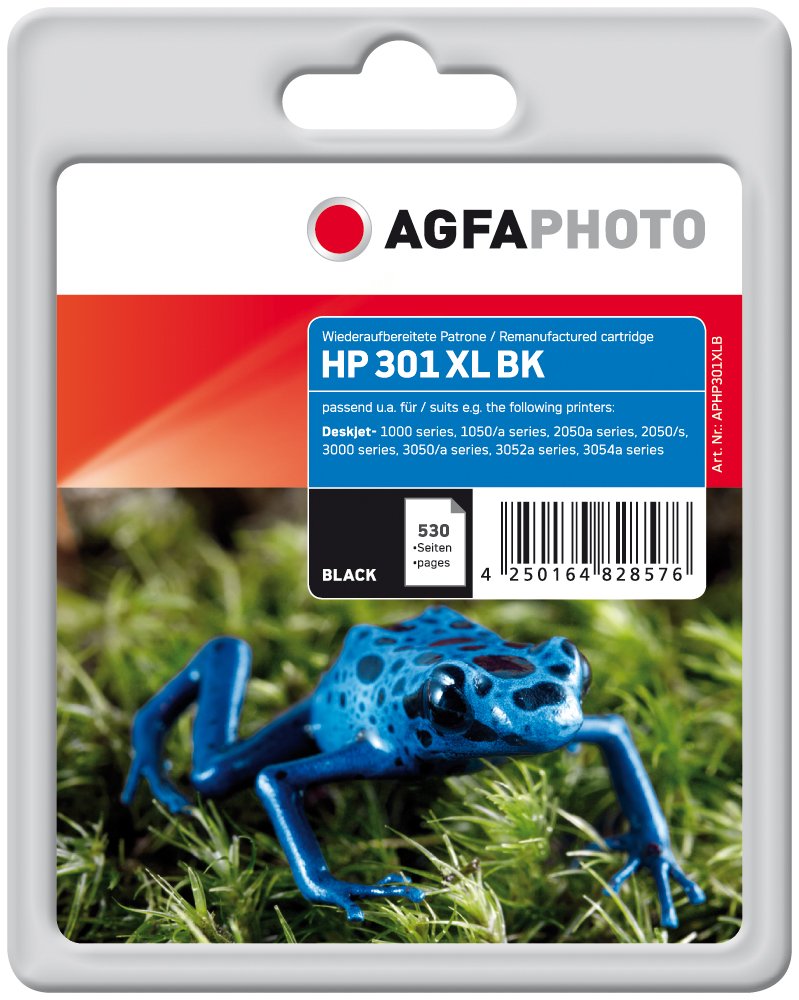 AgfaPhoto Patrone HP APHP301XLB No.301XL CH563EE b