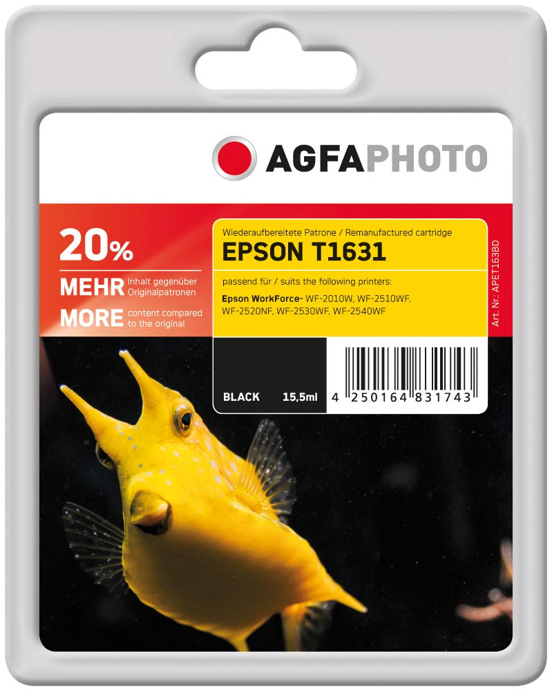 AgfaPhoto Patrone Epson APET163BD ers. 16XL, T1631