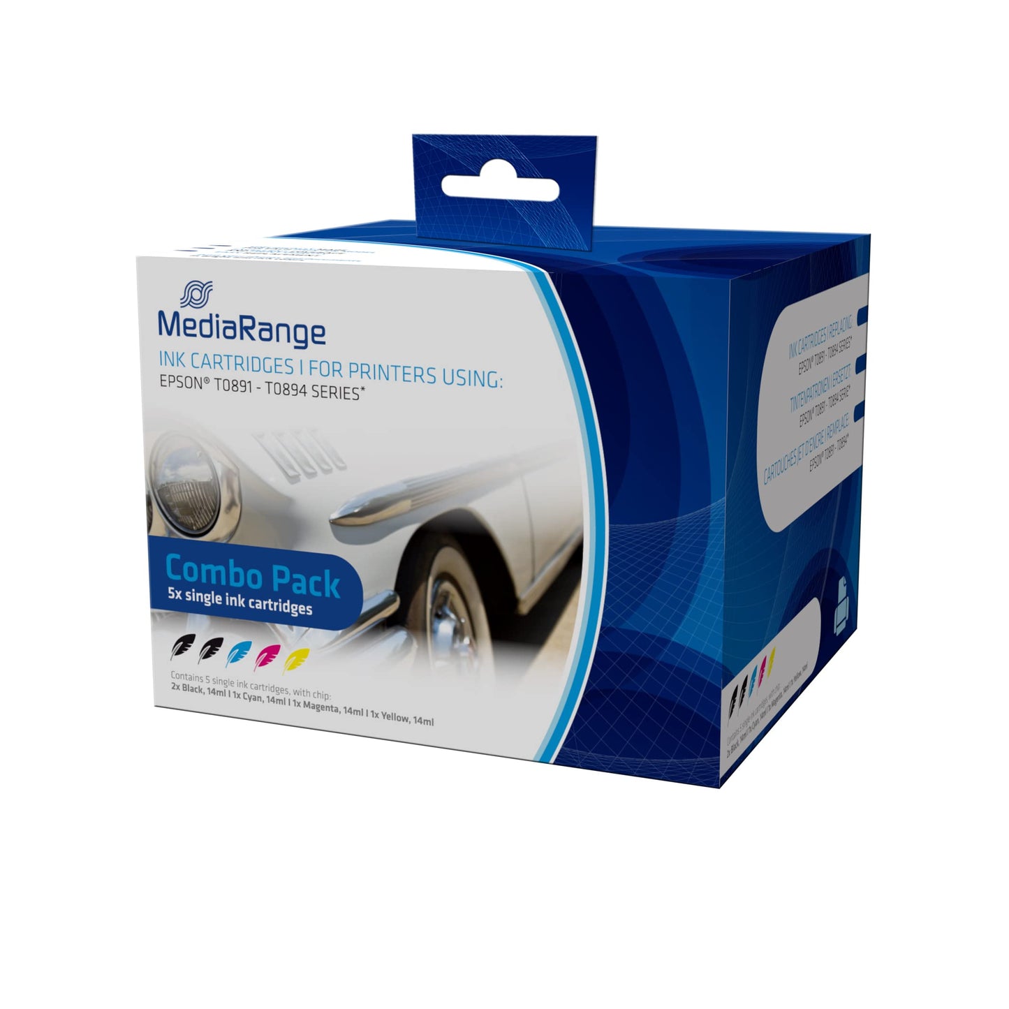 MediaRange Combo-Pack fur T0891-94 2xBK/1xC/M/Y