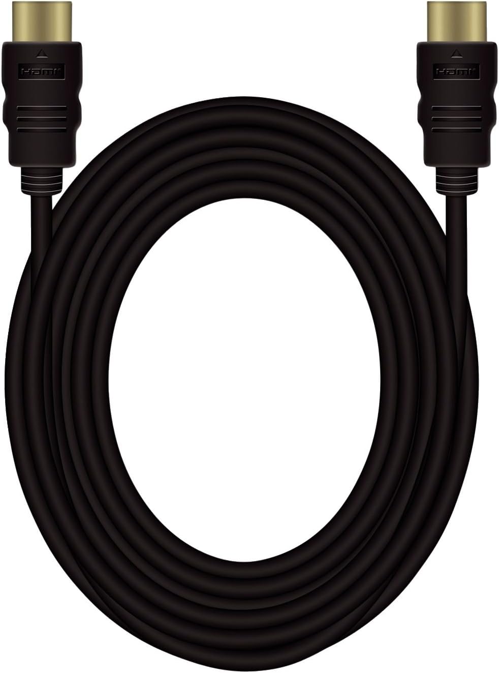 MediaRange HDMI High Speed Connection Cable with Ethernet, Gold-Plated Contacts, 18 Gbit/s Data Transfer Rate, 5.0 m, Black