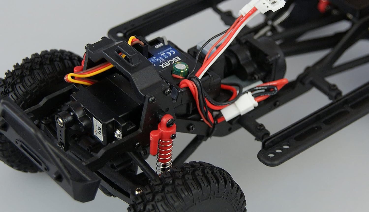Amewi 22523 AMXRock AM18 Scale Crawler Harvest 1:18 RTR with Remote Control, Battery and Charging Cable, Blue