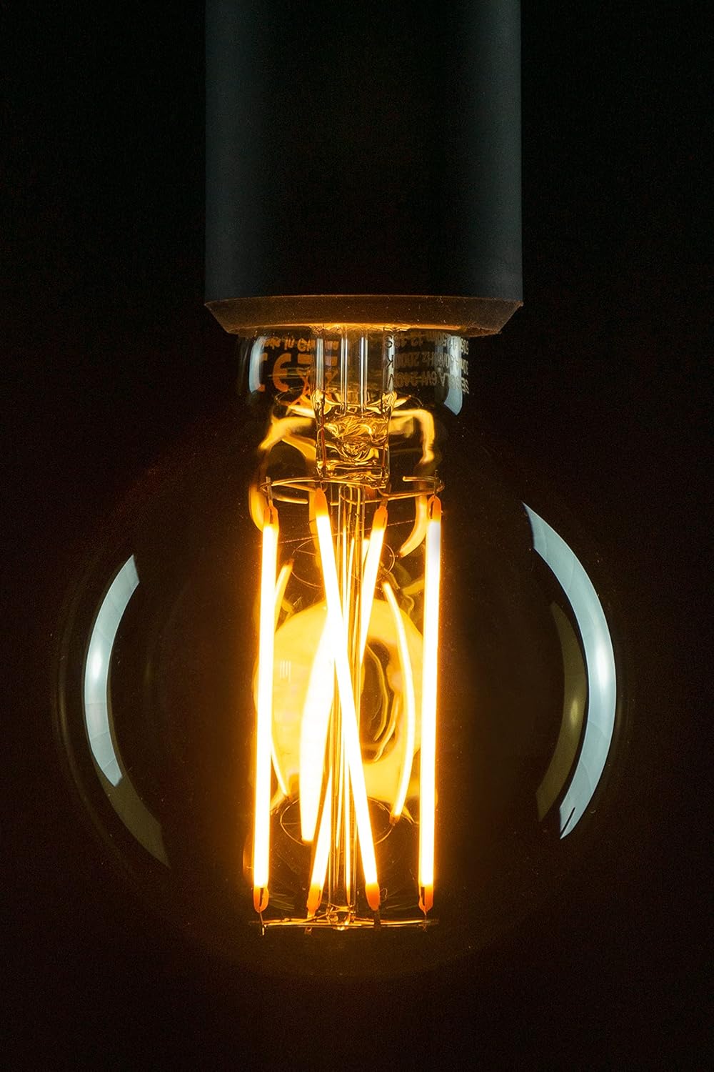 Segula LED Globe 80 smokey grau E27 5W 220Lm 1900K