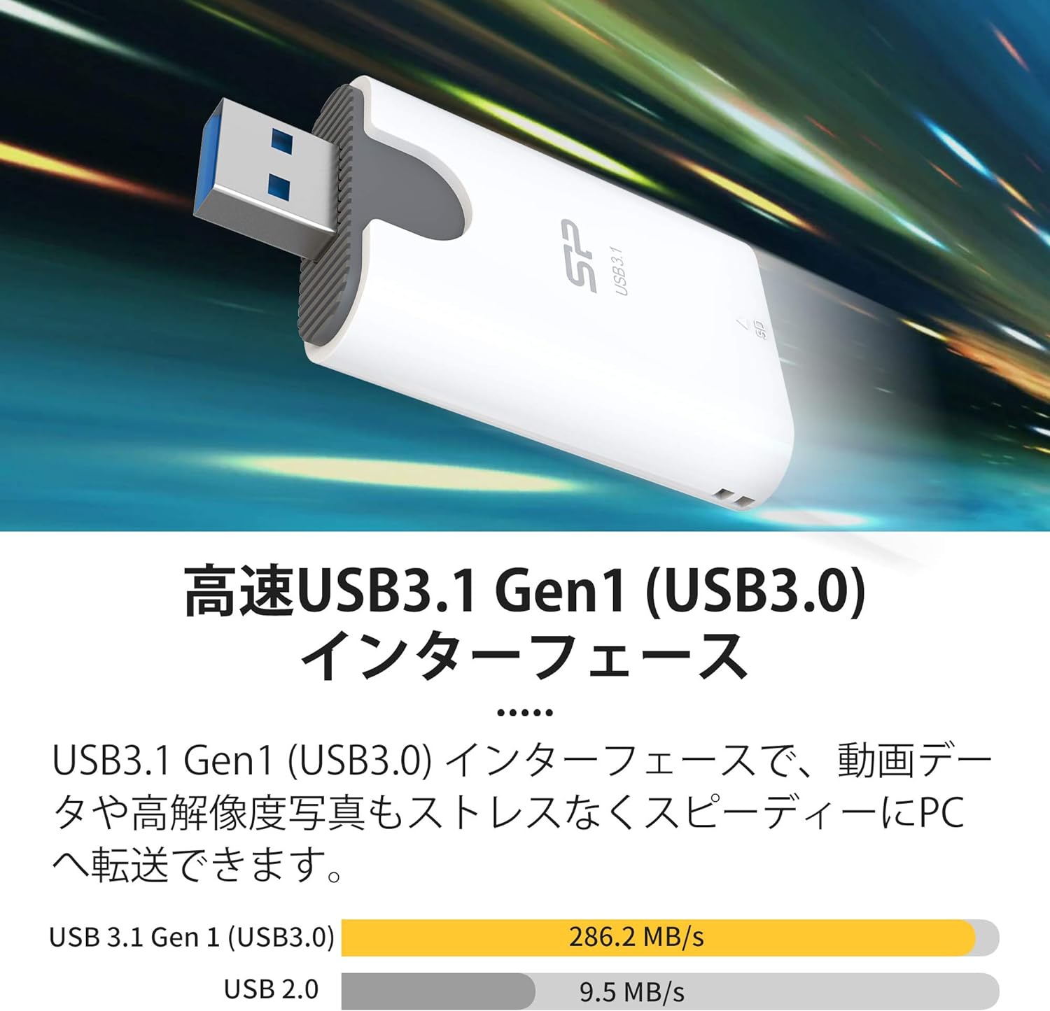 Card Reade Silicon-Power Combo USB 3.1 2 in 1 Whit