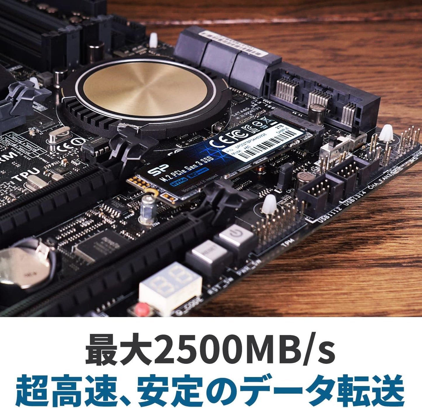 Silicon Power P34A60 M.2 2000 GB PCI Express 3.0 3D NAND NVMe