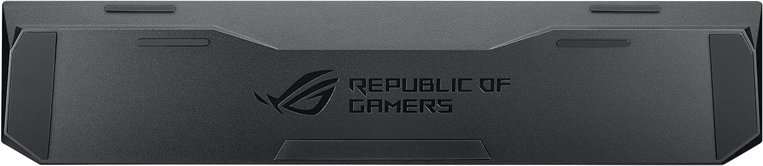 ASUS ROG Gaming Wrist Rest with Soft-Foam Cushioning for Ergonomic Comfort and Designed in Tenkeyless Fit for Compatibility with Most Mechanical Keyboards