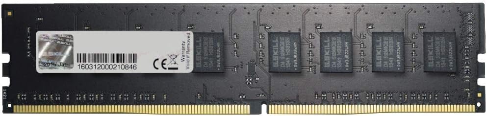 G.SKILL Value, DDR4-2400, CL15-8 GB Dual-Kit, schwarz