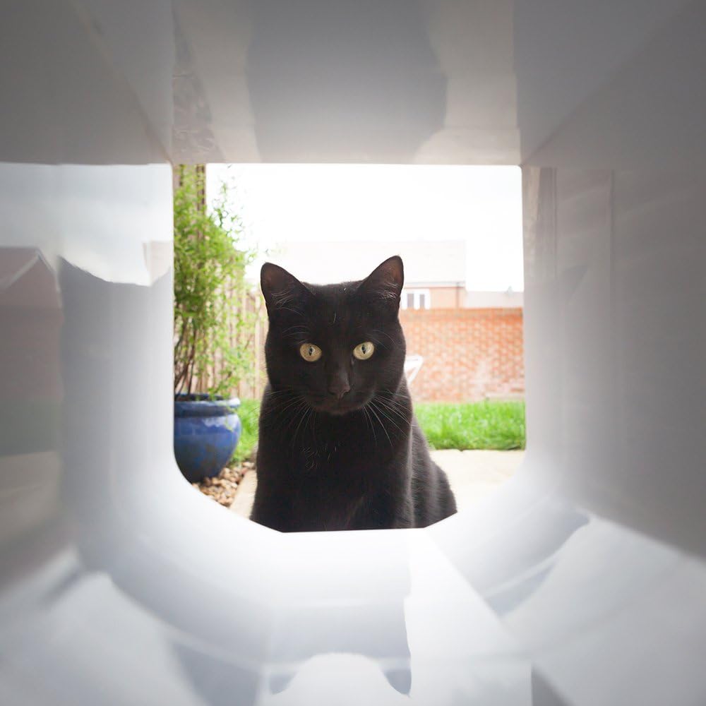 SUREFEED Katzenklappe Tunnelverlangerung - braun
