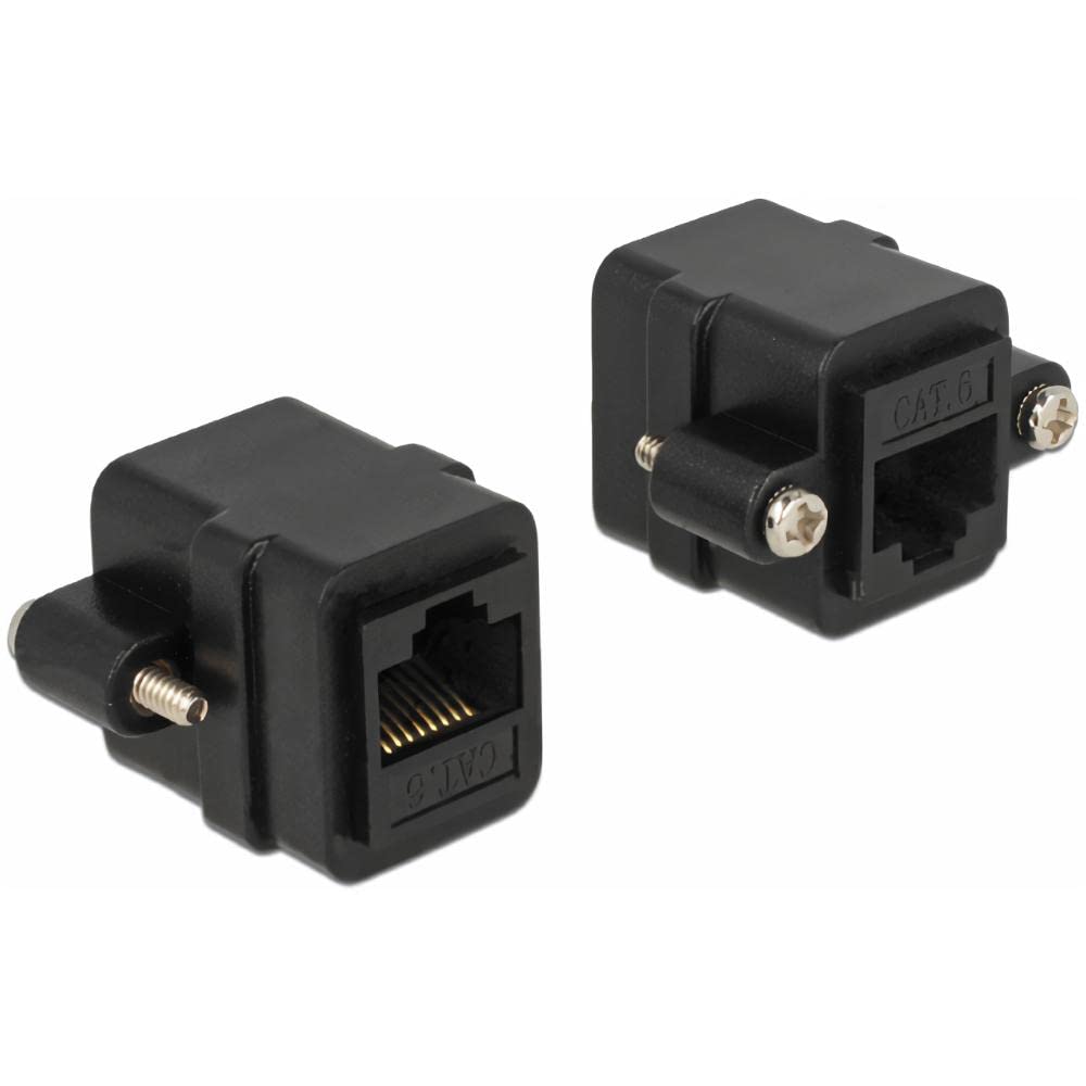 DELOCK RJ45 Adapter RJ45 -> RJ45 Bu/Bu Cat6 ungesc