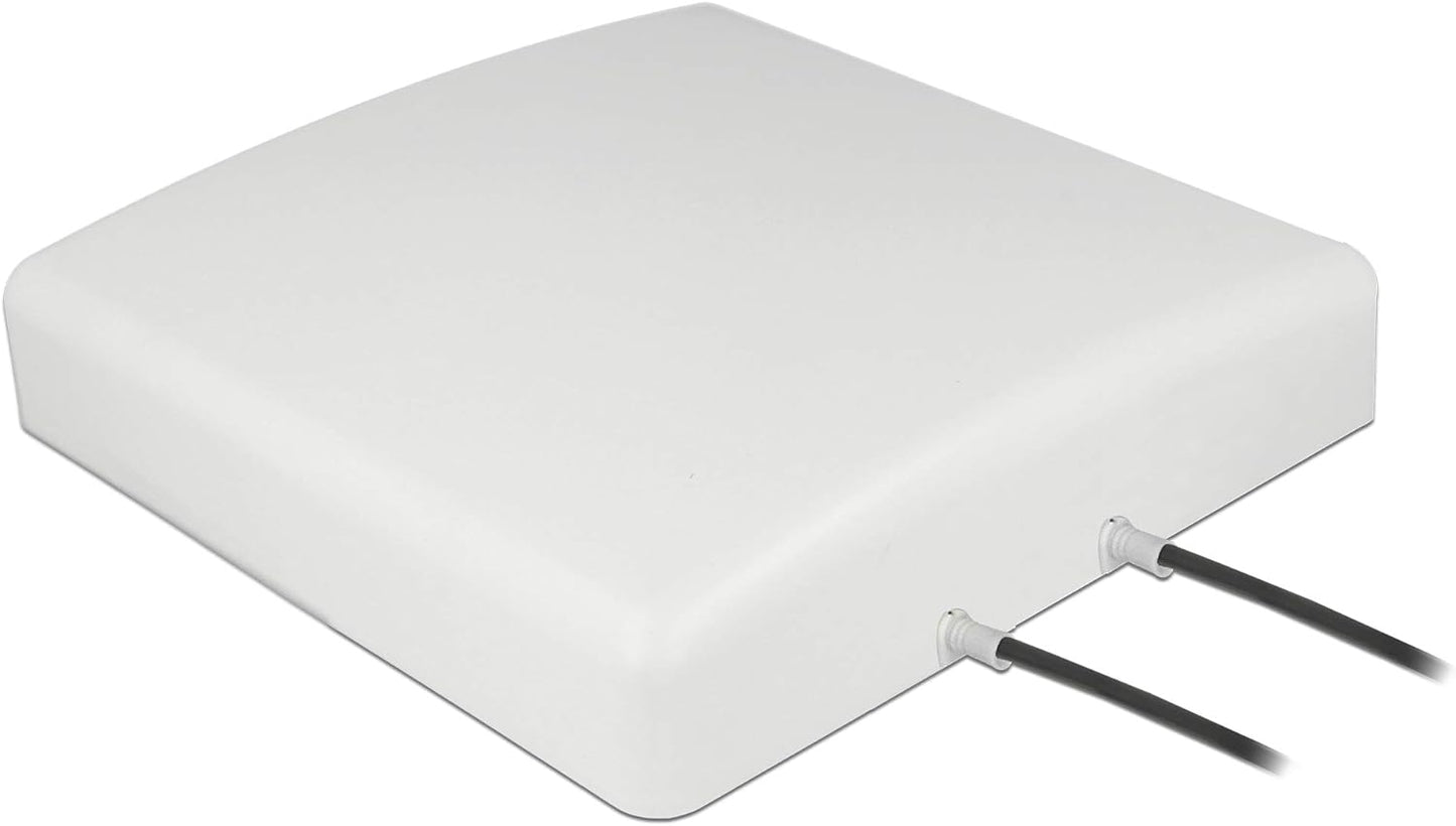 DELOCK Antenne LTE MIMO 2xSMA-St 8dBi + Kabel RG-5