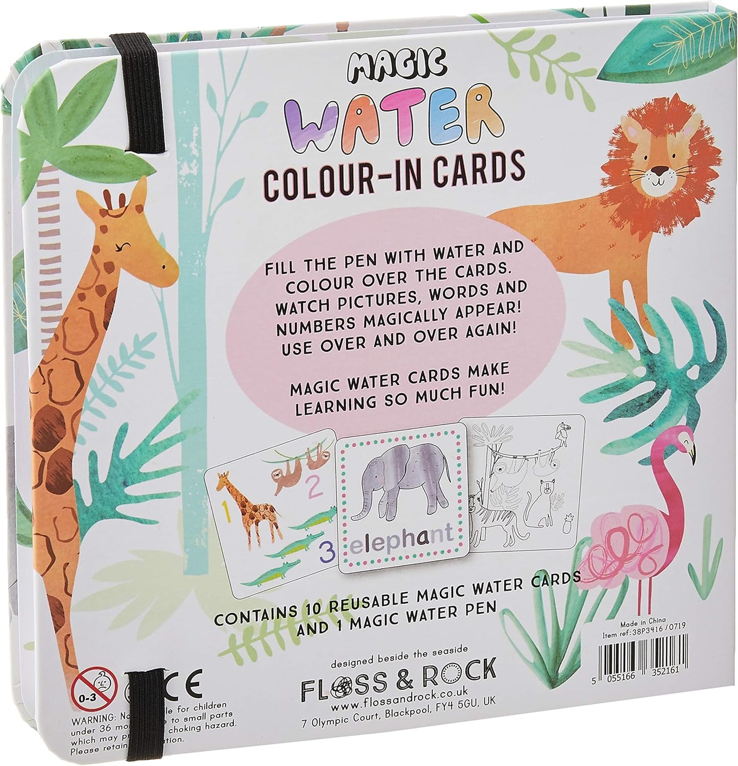Floss & Rock: Water Pen & Cards - Jungle